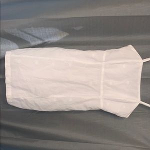 Pineapple little white dress